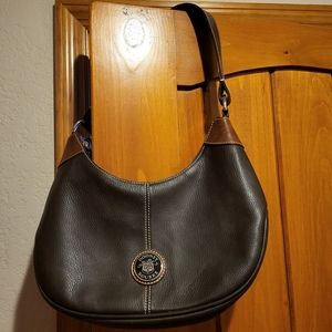Dooney & Bourke pebbled leather hobo bag